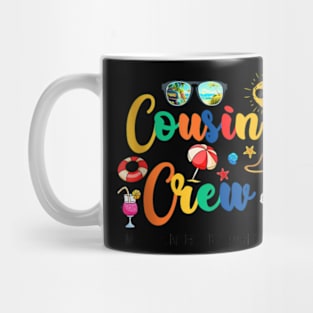 Cousin Crew For Summer Vacation Beach Family Matching Mug